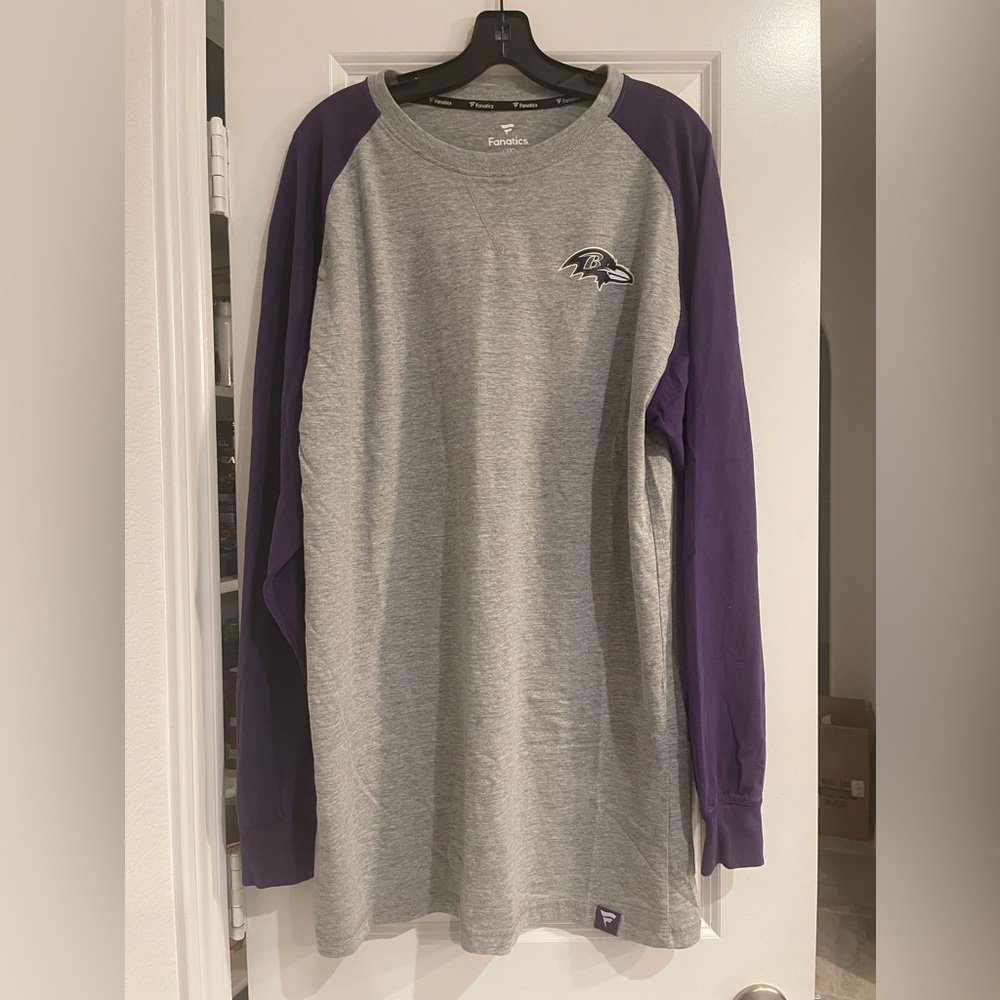Men’s Ravens long-sleeve T